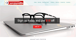 Desktop Screenshot of lenzsmith.com